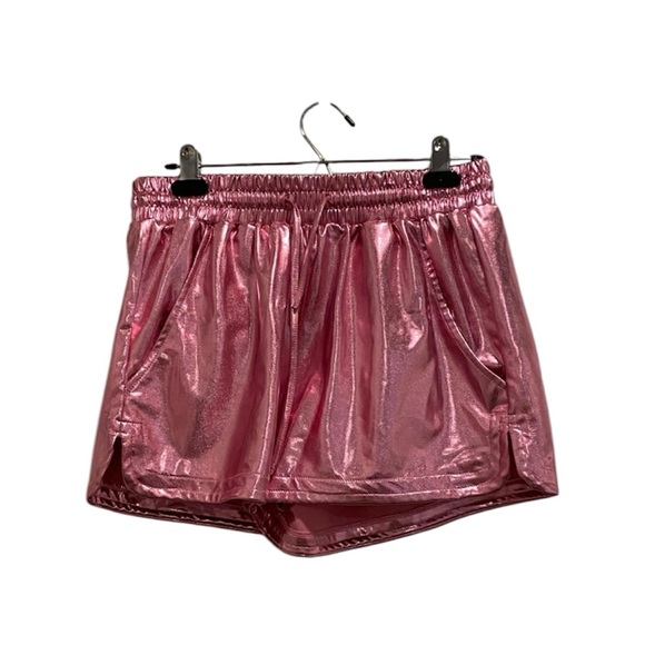 Metallic Pink Shorts - Picture 2 of 6